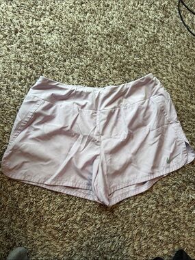 Nike Women's Pale Pink Running Shorts